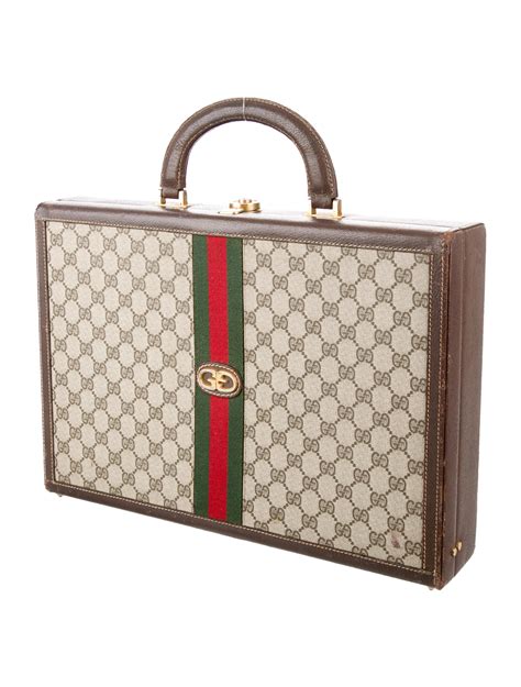 buy gucci briefcase|vintage gucci briefcase bag.